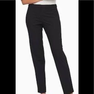 NWOT Calvin Klein black pinstripe Career Pants. 2